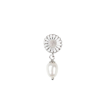Marguerite Pearl charm 4 mm sølv, fra Christina Jewelry & Watches